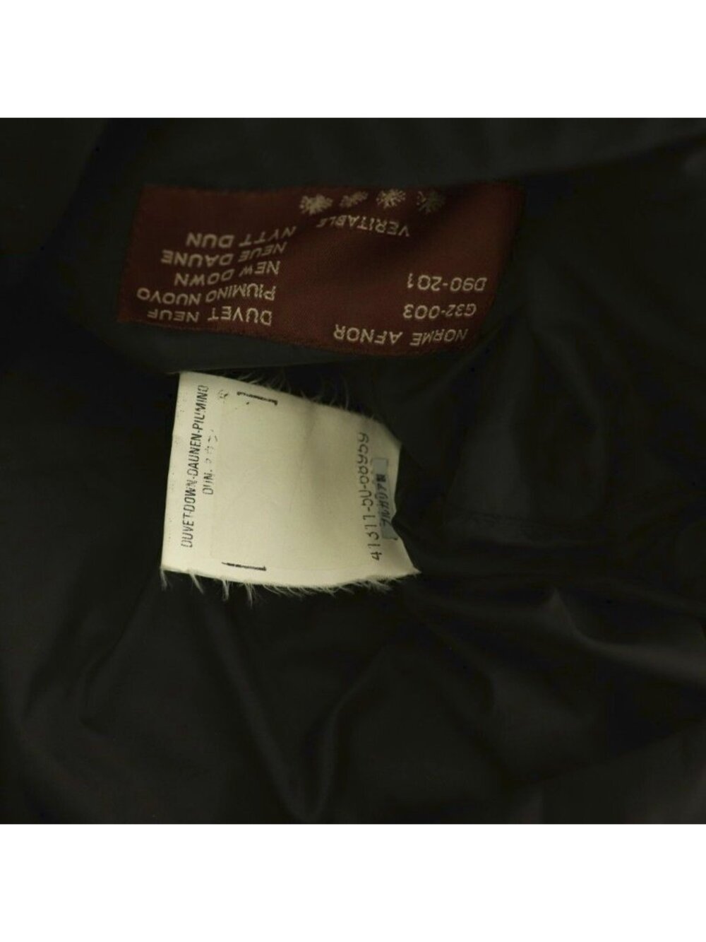 Moncler Cles Down Jacket Outer 0 Black - Picture 8 of 8